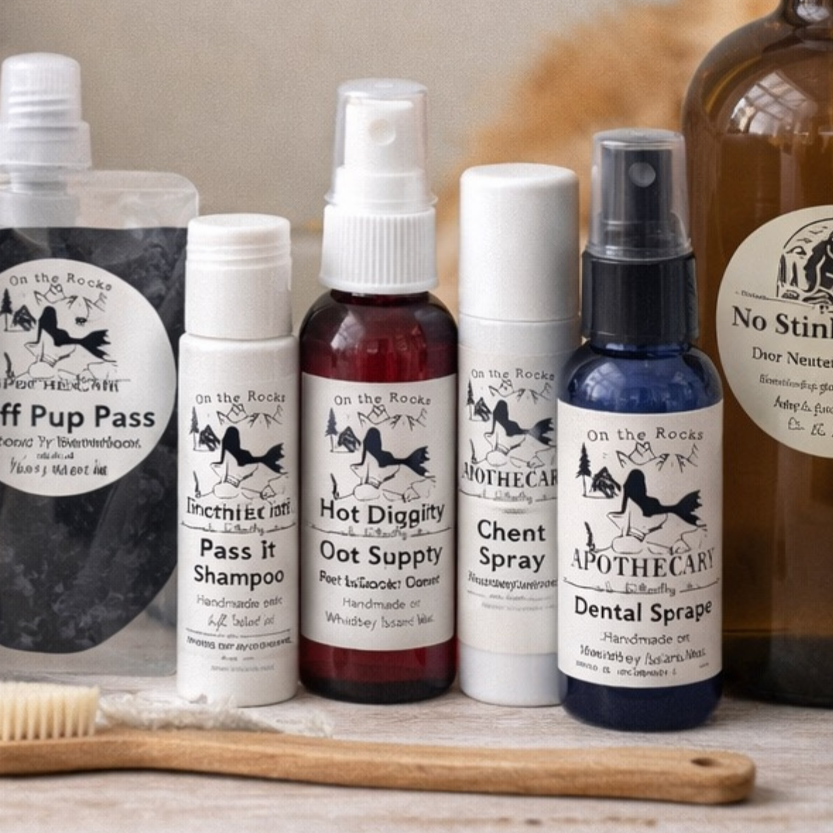 Sass in a Glass PupFume Deodorizing Spray