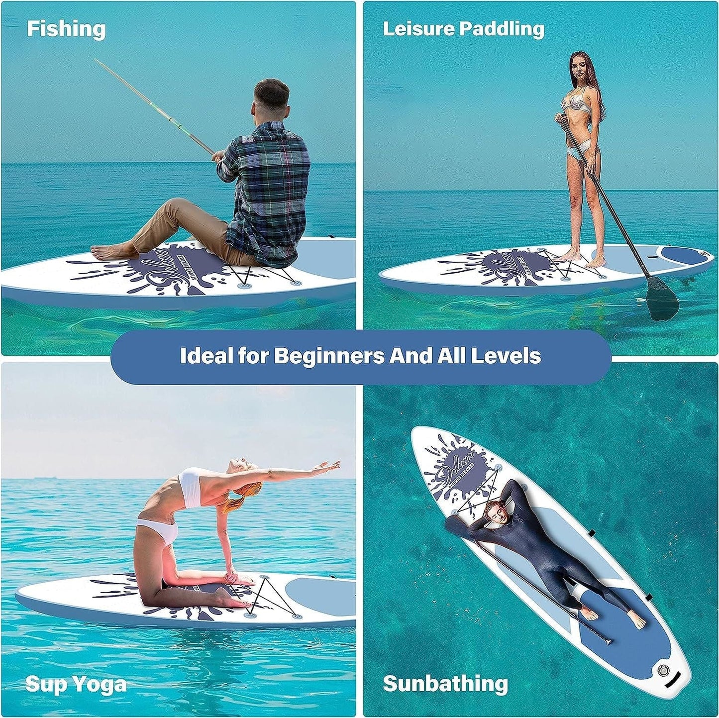 Doba as Pic Inflatable Stand Up Paddle Board – Simple Deluxe Premium SUP for All Skill Levels, Pink Paddle Boards for Adults & Youth, Blow Up Stand-Up Paddleboards with Accessories & Backpack, Surf Control Inflatable Stand Up Paddle Board – Simple Deluxe Premium SUP for All Skill Levels, Pink Paddle Boards for Adults & Youth, Blow Up Stand-Up Paddleboards with Accessories & Backpack, Surf Control