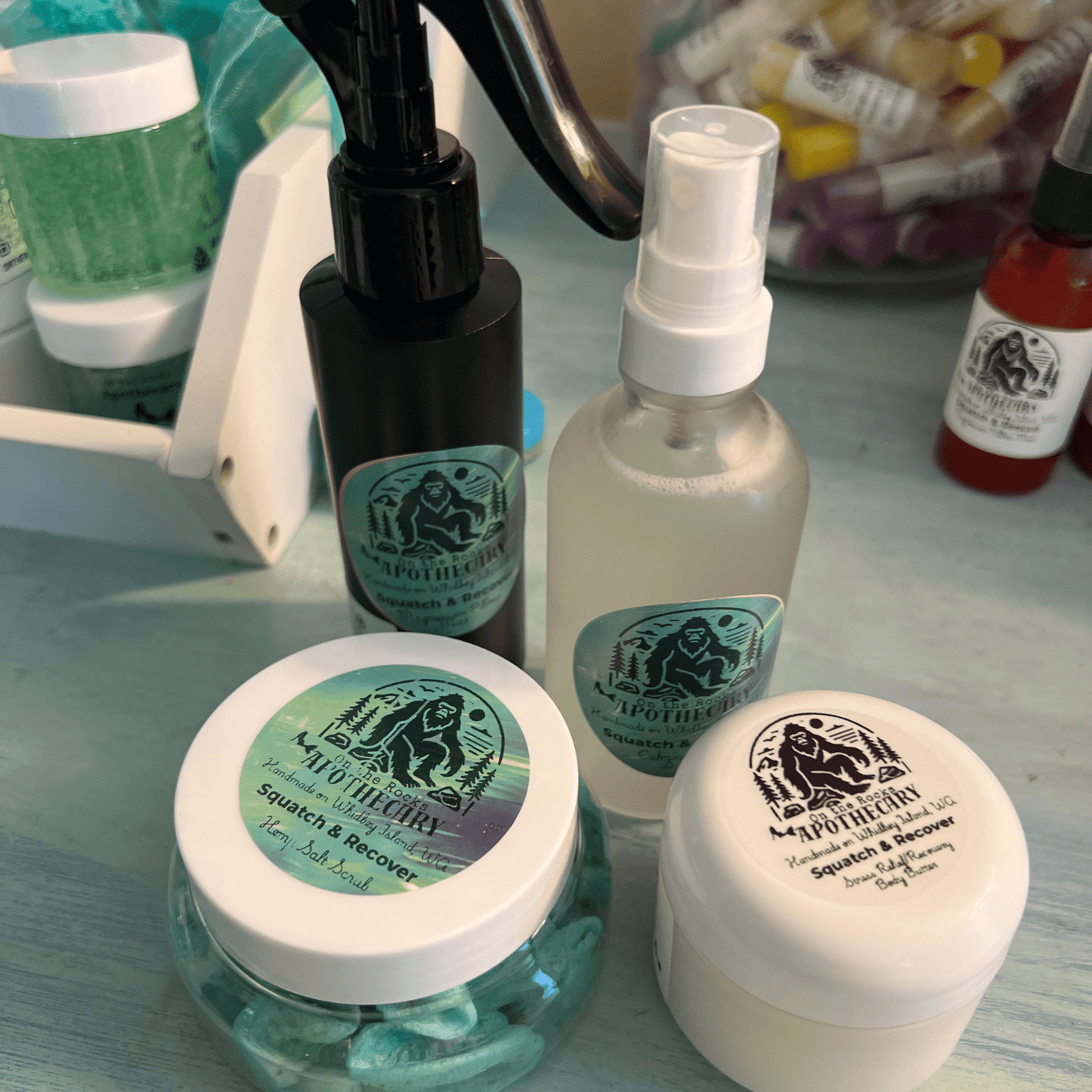 On The Rocks Apothecary Body Butter Squatch & Rescue Recovery Magnesium & Hemp Recovery Body Butter Squatch & Rescue Recovery Magnesium & Hemp Recovery Body Butter