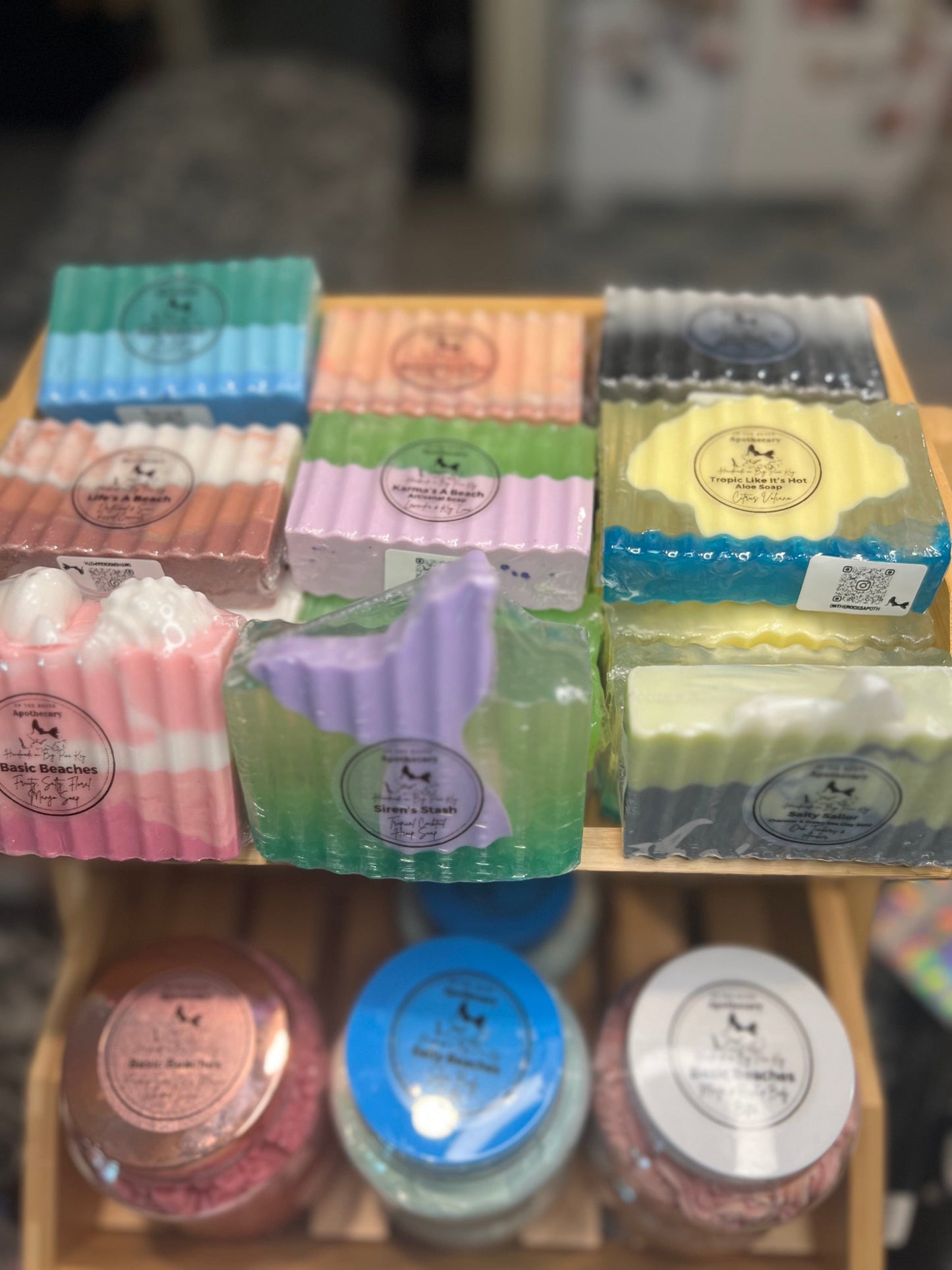 On The Rocks Apothecary Soap Siren's Stash Tropical Cannabis Fruit Cocktail Hand-Poured Hemp Artisanal Soap Siren's Stash Tropical Cannabis Fruit Cocktail Hand-Poured Hemp Artisanal Soap