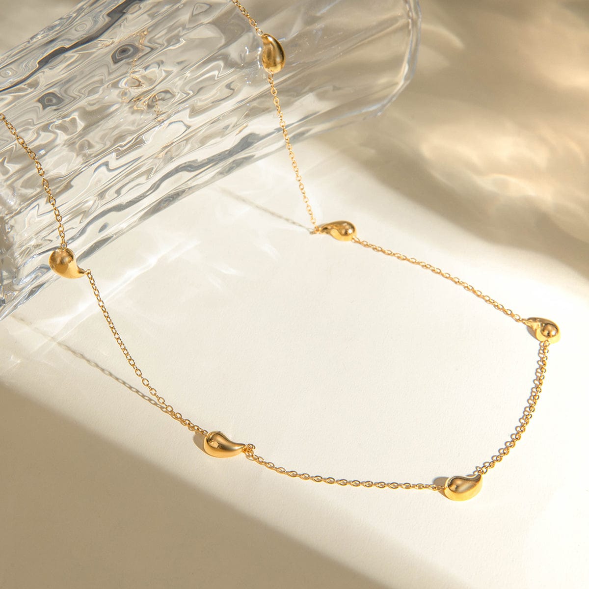 Trendsi Fall Gold / One Size 18K Gold-Plated Necklace 18K Gold-Plated Necklace