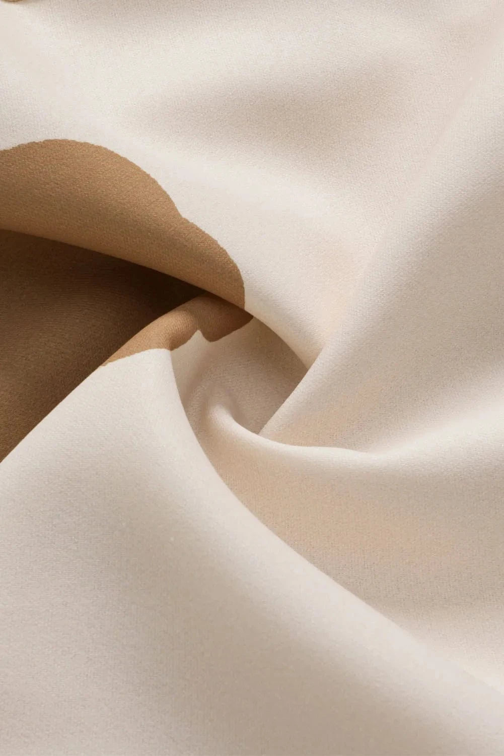 Trendsi Fall Slit Printed V-Neck Blouse Slit Printed V-Neck Blouse