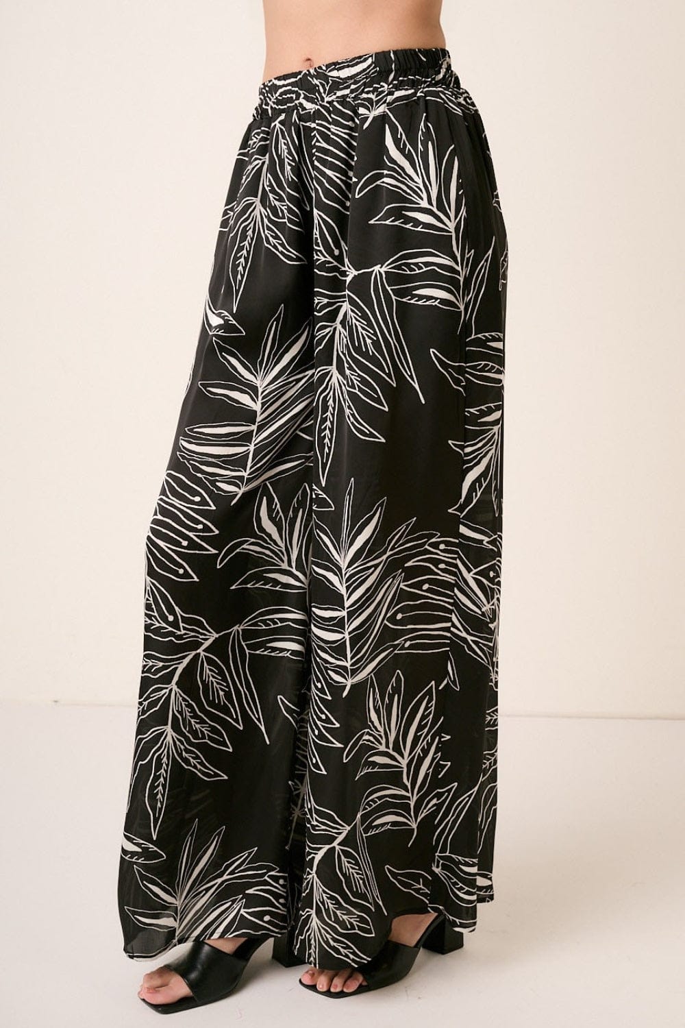 Trendsi Mittoshop Printed Wide Leg Pants Mittoshop Printed Wide Leg Pants