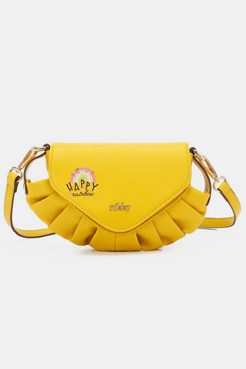 Trendsi Yellow / One Size Nicole Lee USA Graphic Crossbody Bag Nicole Lee USA Graphic Crossbody Bag