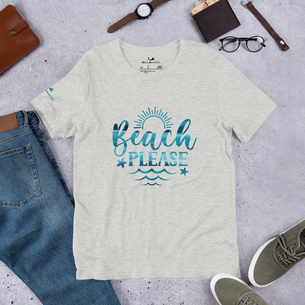 Basic Beaches Collective Athletic Heather / XS Beach Please t-shirt Beach Please t-shirt