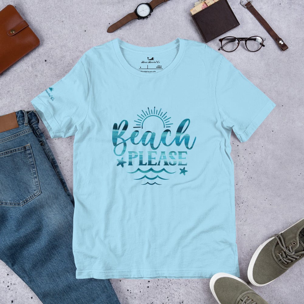 Basic Beaches Collective Ocean Blue / S Beach Please t-shirt Beach Please t-shirt
