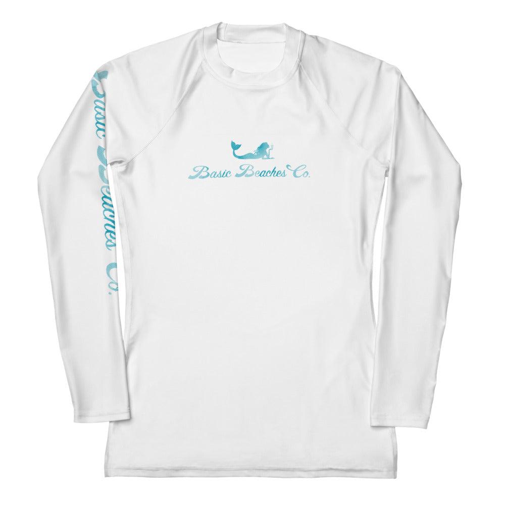 Basic Beaches Collective Resting Beach Face Rash Guard Resting Beach Face Rash Guard