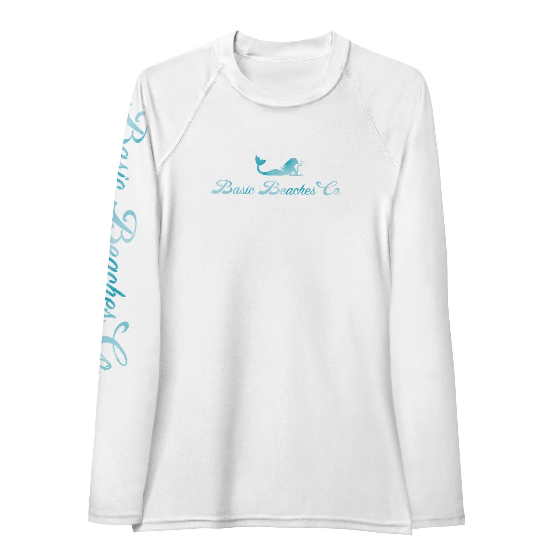 Basic Beaches Collective Resting Beach Face Rash Guard Resting Beach Face Rash Guard