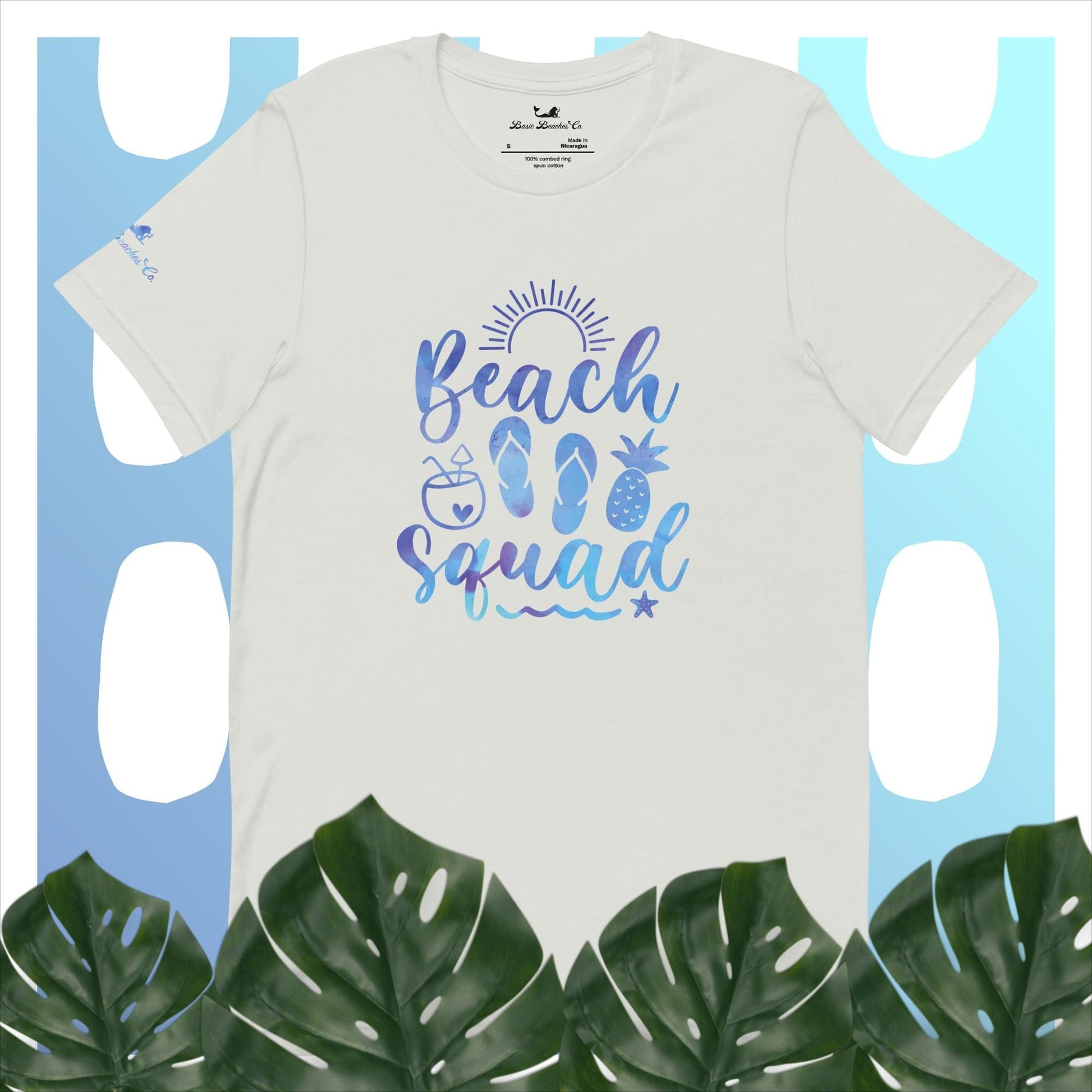 Basic Beaches Collective Silver / S Beach Squad t-shirt Beach Squad t-shirt
