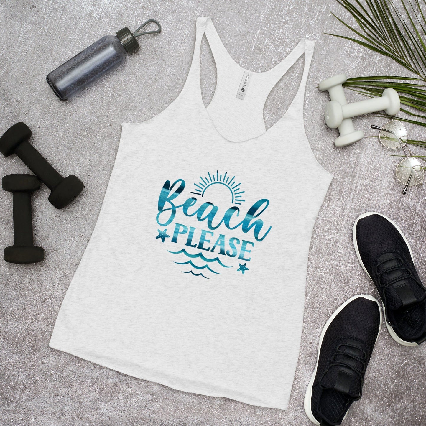 Basic Beaches Collective XS Women's Racerback Tank Women's Racerback Tank