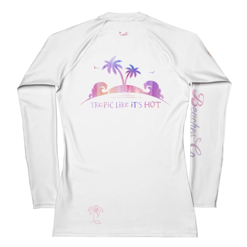 Basic Beaches Collective XS Women's Rash Guard Women's Rash Guard