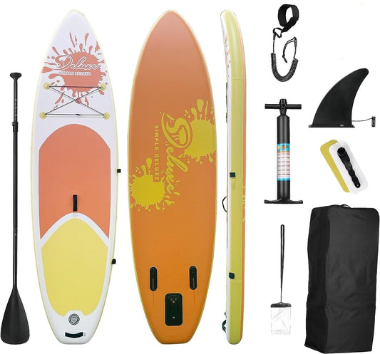 Doba as Pic Inflatable Stand Up Paddle Board – Simple Deluxe Premium SUP for All Skill Levels, Pink Paddle Boards for Adults & Youth, Blow Up Stand-Up Paddleboards with Accessories & Backpack, Surf Control Inflatable Stand Up Paddle Board – Simple Deluxe Premium SUP for All Skill Levels, Pink Paddle Boards for Adults & Youth, Blow Up Stand-Up Paddleboards with Accessories & Backpack, Surf Control
