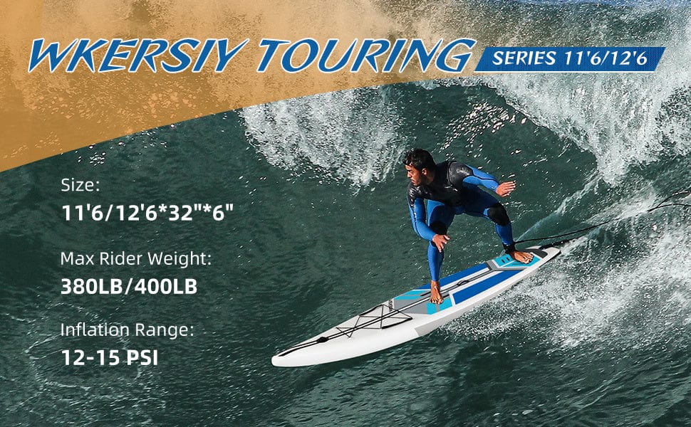 Doba green inflatable paddle board 11'6 touring Sup including sup paddle, paddleboard backpack, pump, leash inflatable paddle board 11'6 touring Sup including sup paddle, paddleboard backpack, pump, leash