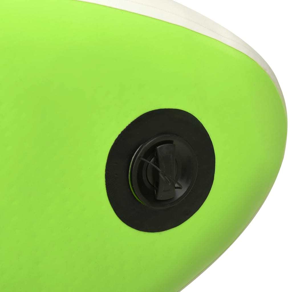 Doba Green Inflatable Stand Up Paddleboard Set 126"x29.9"x5.9" Green Inflatable Stand Up Paddleboard Set 126"x29.9"x5.9" Green