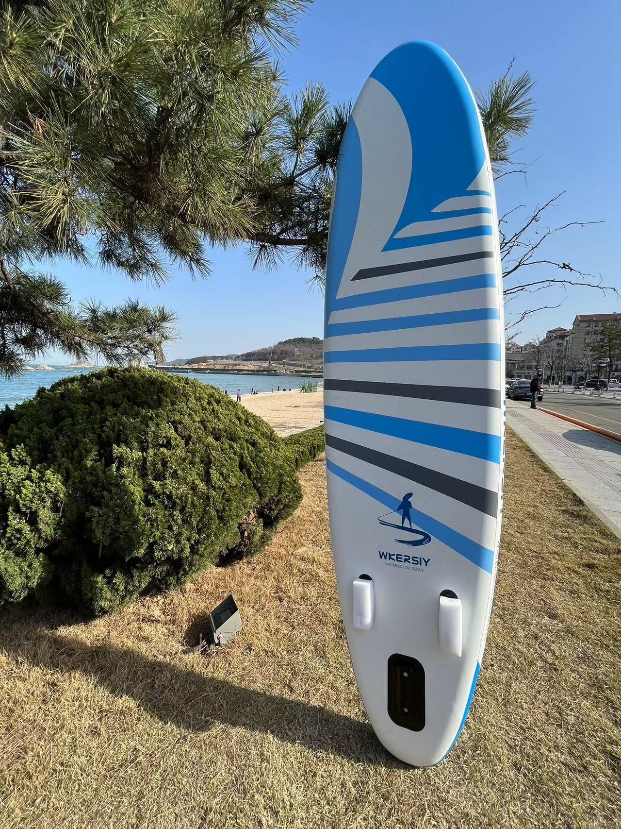 Doba grey inflatable paddle board 11'  Sup including sup paddle, paddleboard backpack, pump, leash inflatable paddle board 11'  Sup including sup paddle, paddleboard backpack, pump, leash