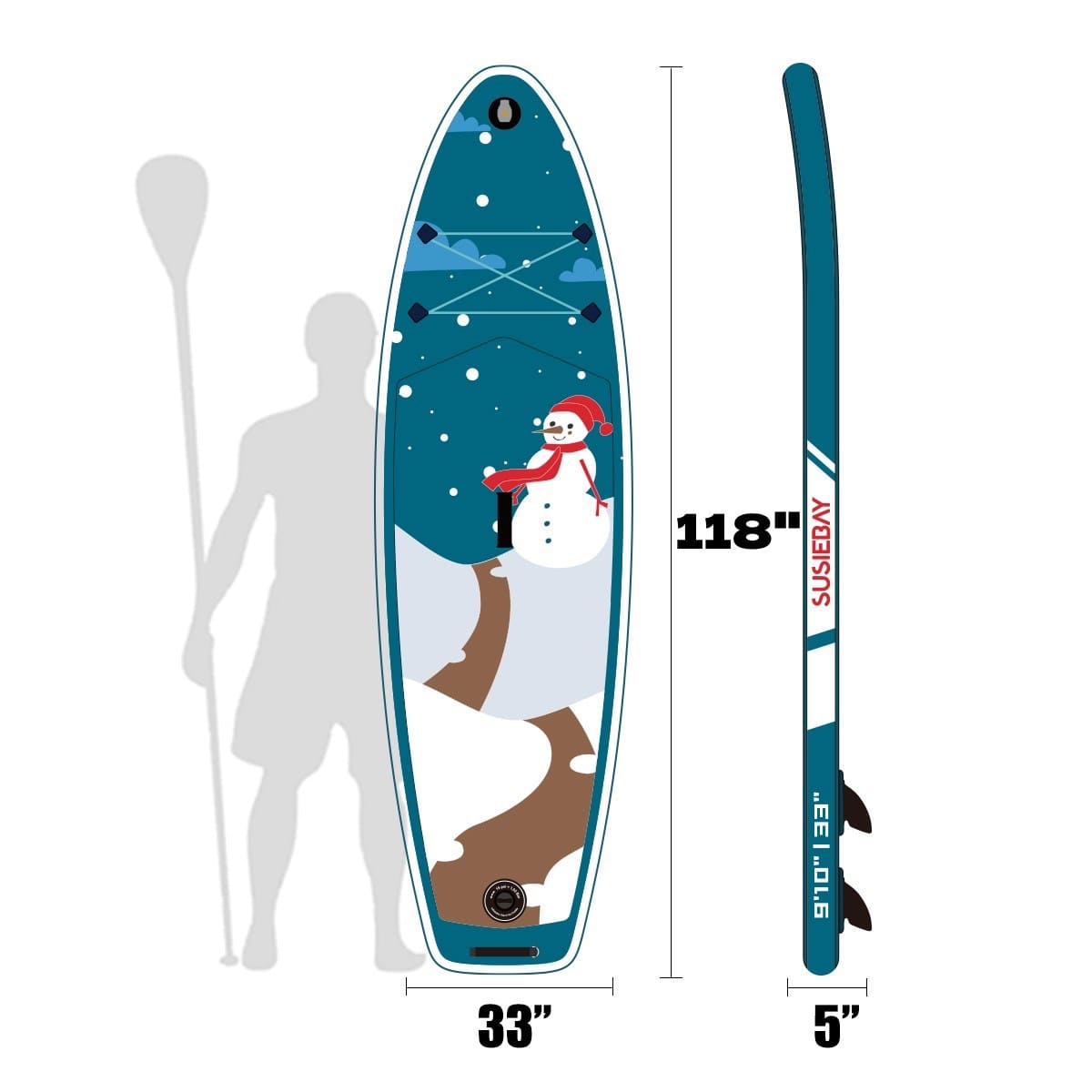 Doba Inflatable Paddle Board, Stand Up Paddle Boards for Adults, Sup Board for Fishing, Wide Stance for All Levels, Inflatable Standup Paddleboard Inflatable Paddle Board, Stand Up Paddle Boards for Adults, Sup Board for Fishing, Wide Stance for All Levels, Inflatable Standup Paddleboard