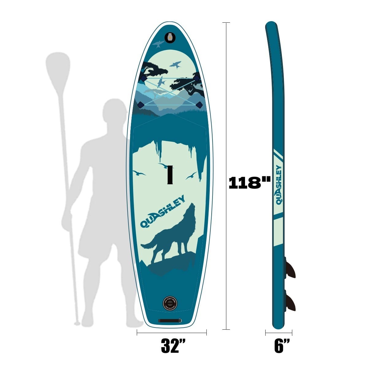 Doba Inflatable Paddle Board, Stand Up Paddle Boards for Adults, Sup Board for Fishing, Wide Stance for All Levels, Inflatable Standup Paddleboard Inflatable Paddle Board, Stand Up Paddle Boards for Adults, Sup Board for Fishing, Wide Stance for All Levels, Inflatable Standup Paddleboard