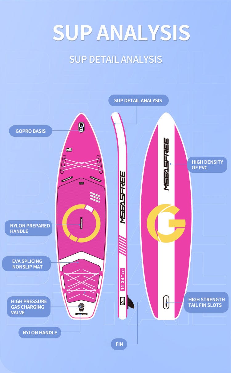 Doba Inflatable Stand Up Paddle Board with Premium iSUP Bundle Accessory Pack, Durable, Lightweight with Stable Wide Stance - SUP for All Skill Levels Inflatable Stand Up Paddle Board with Premium iSUP Bundle Accessory Pack, Durable, Lightweight with Stable Wide Stance - SUP for All Skill Levels