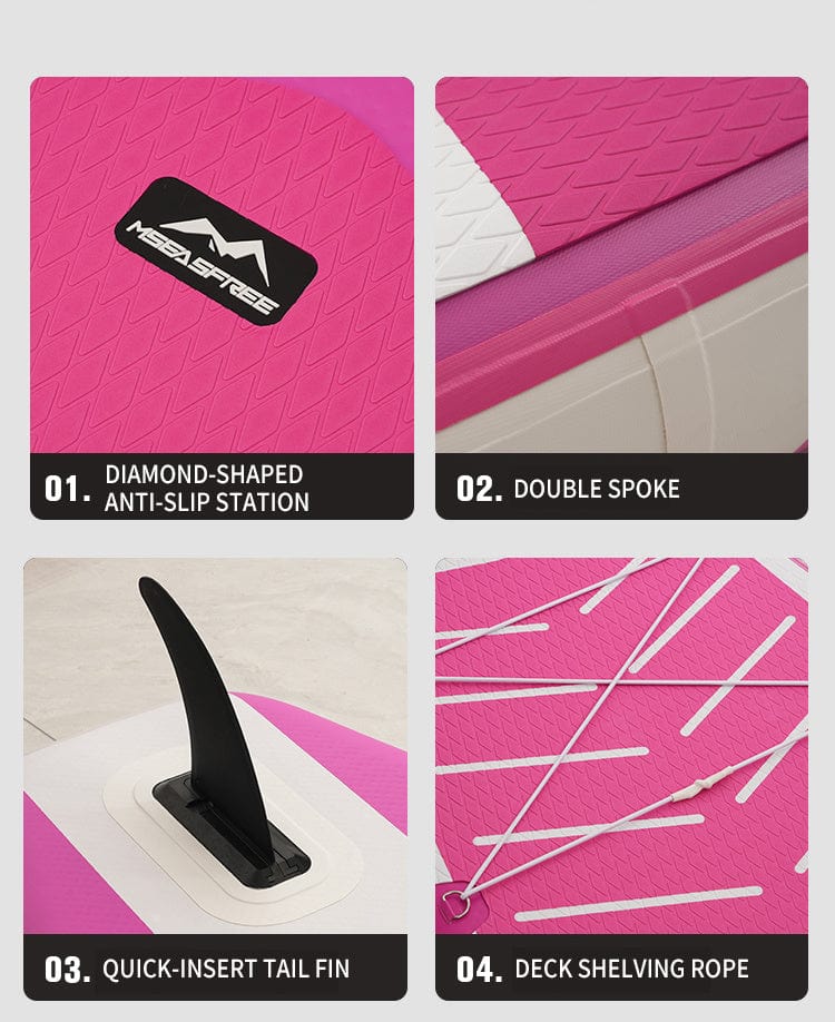 Doba Inflatable Stand Up Paddle Board with Premium iSUP Bundle Accessory Pack, Durable, Lightweight with Stable Wide Stance - SUP for All Skill Levels Inflatable Stand Up Paddle Board with Premium iSUP Bundle Accessory Pack, Durable, Lightweight with Stable Wide Stance - SUP for All Skill Levels