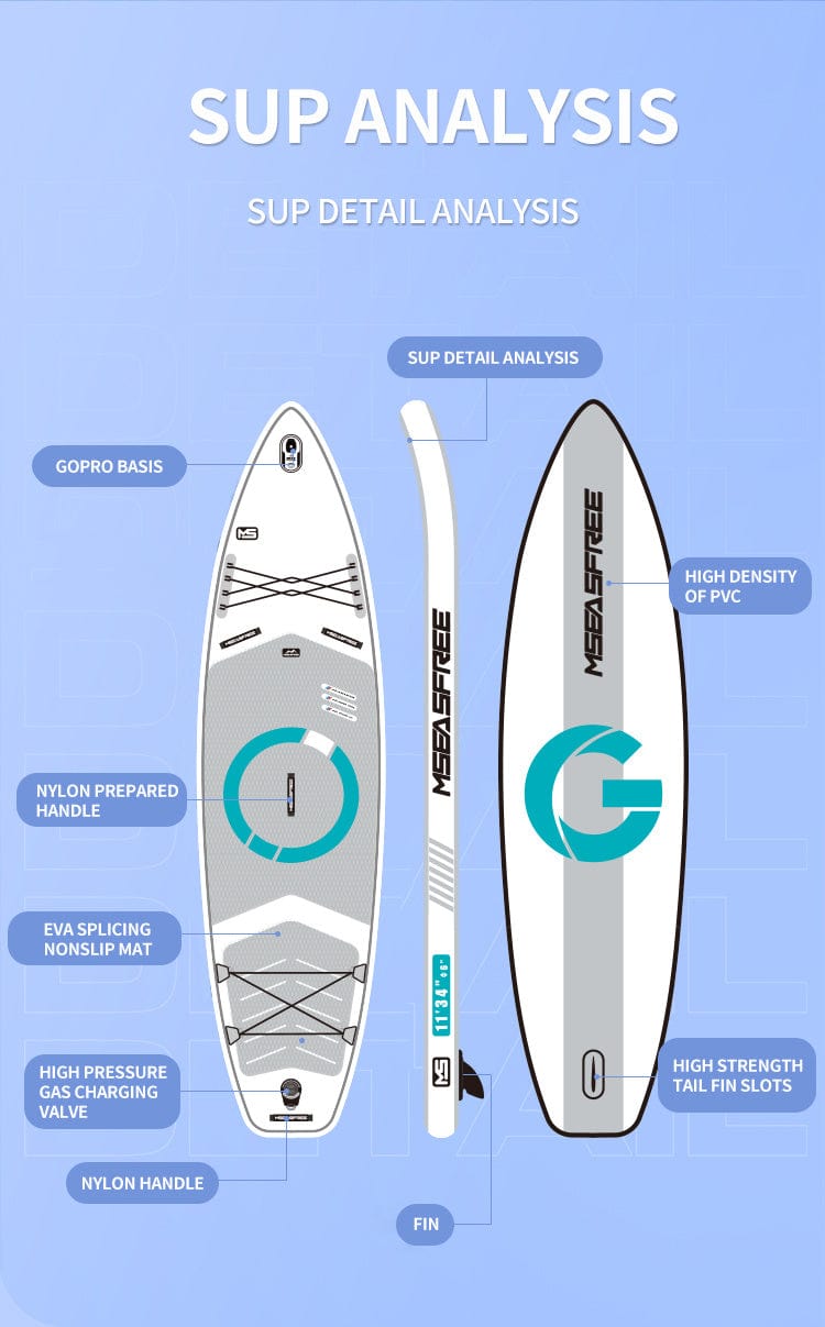 Doba Inflatable Stand Up Paddle Board with Premium iSUP Bundle Accessory Pack, Durable, Lightweight with Stable Wide Stance - SUP for All Skill Levels Inflatable Stand Up Paddle Board with Premium iSUP Bundle Accessory Pack, Durable, Lightweight with Stable Wide Stance - SUP for All Skill Levels