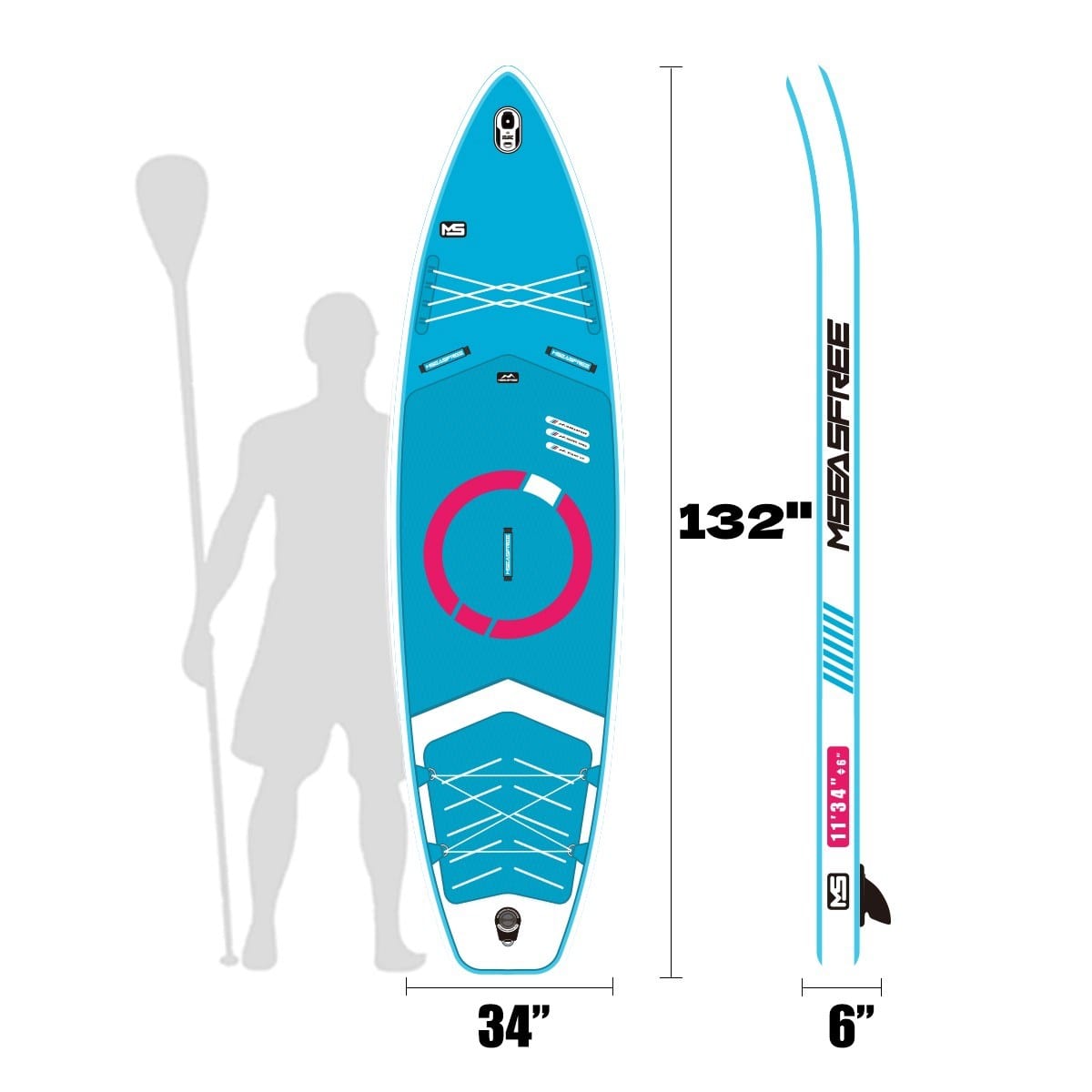 Doba Inflatable Stand Up Paddle Board with Premium iSUP Bundle Accessory Pack, Durable, Lightweight with Stable Wide Stance - SUP for All Skill Levels Inflatable Stand Up Paddle Board with Premium iSUP Bundle Accessory Pack, Durable, Lightweight with Stable Wide Stance - SUP for All Skill Levels