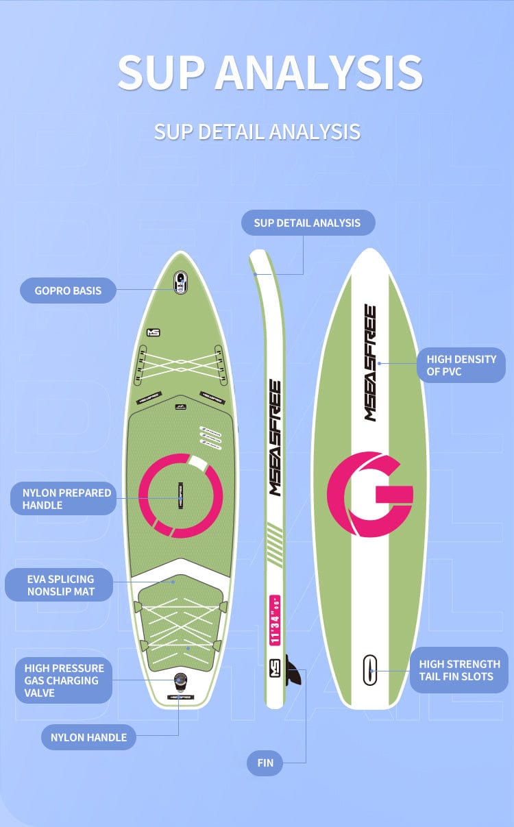 Doba Inflatable Stand Up Paddle Board with Premium iSUP Bundle Accessory Pack, Durable, Lightweight with Stable Wide Stance - SUP for All Skill Levels Inflatable Stand Up Paddle Board with Premium iSUP Bundle Accessory Pack, Durable, Lightweight with Stable Wide Stance - SUP for All Skill Levels