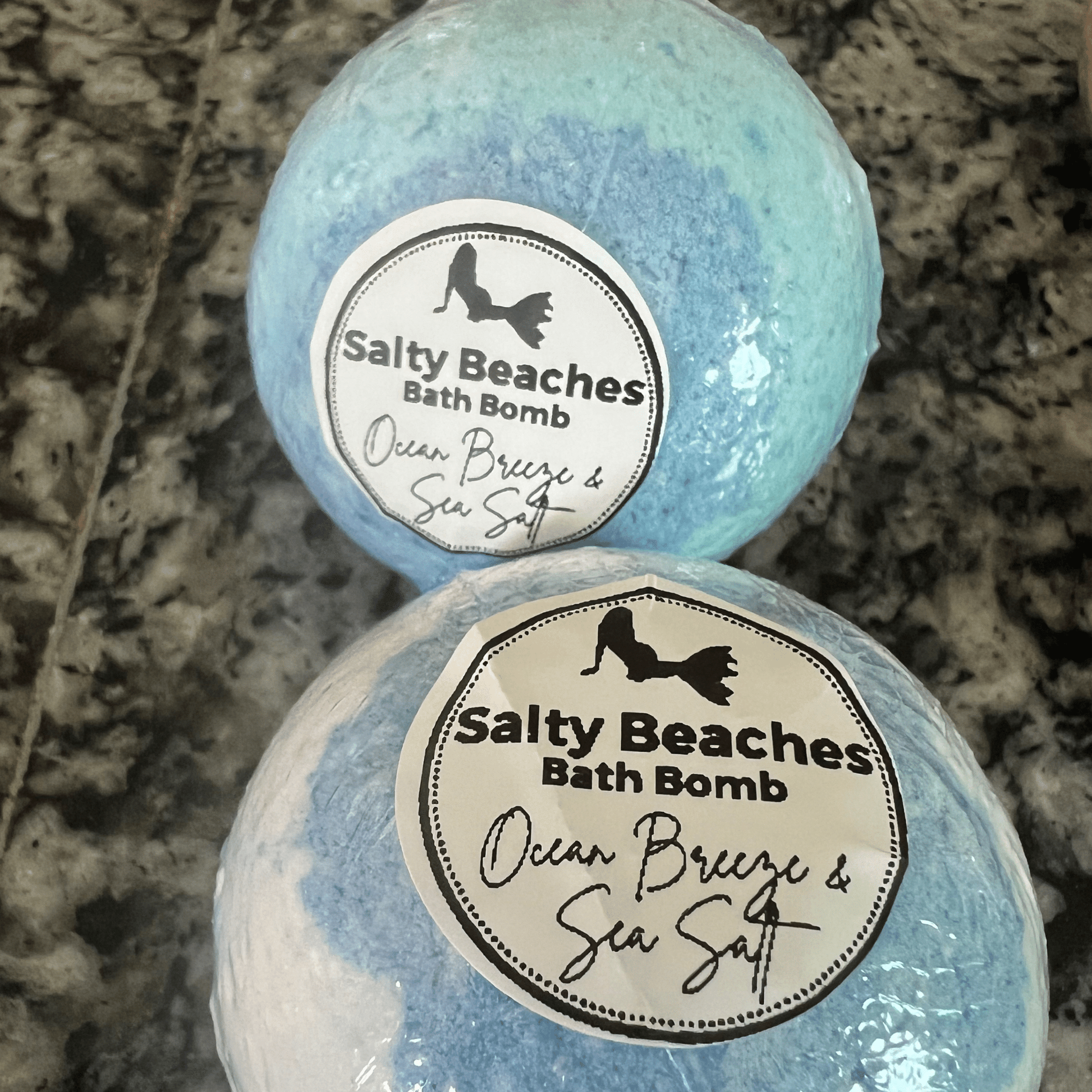 On The Rocks Apothecary bath bomb Bath Bomb / 3-pack / Salty Beaches Bath Bombs & Shower Steamers Bath Bombs & Shower Steamers