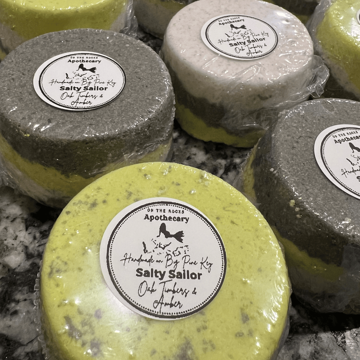 On The Rocks Apothecary bath bomb Shower Steamer / 3-pack / Salty Sailor Bath Bombs & Shower Steamers Bath Bombs & Shower Steamers
