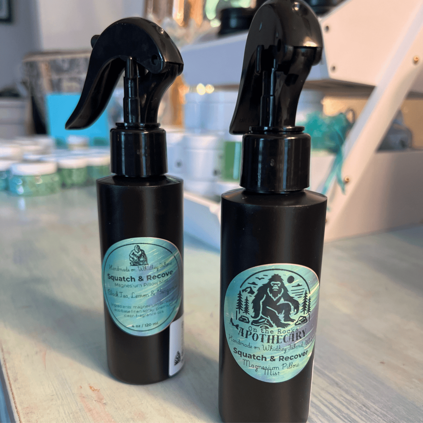 On The Rocks Apothecary Body Butter 4oz Spray Bottle Squatch & Rescue Calming Pillow Mist Squatch & Rescue Calming Pillow Mist