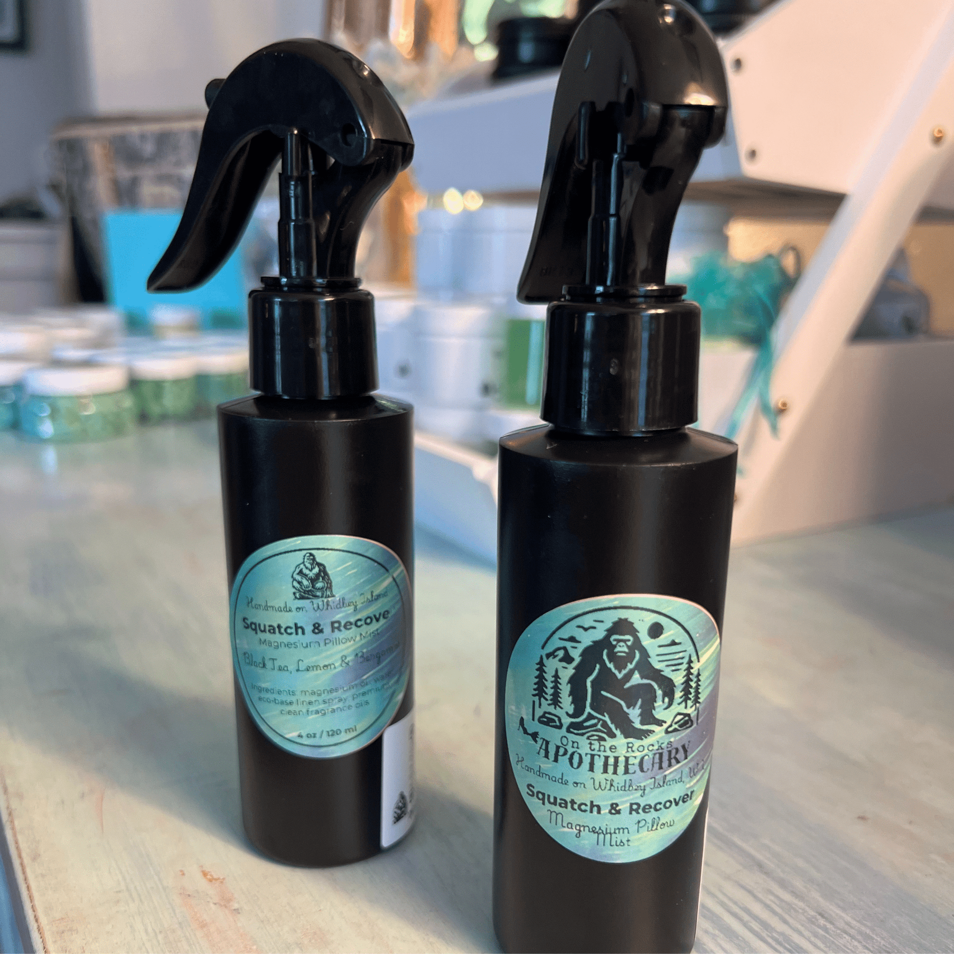 On The Rocks Apothecary Body Butter 4oz Spray Bottle Squatch & Rescue Calming Pillow Mist Squatch & Rescue Calming Pillow Mist