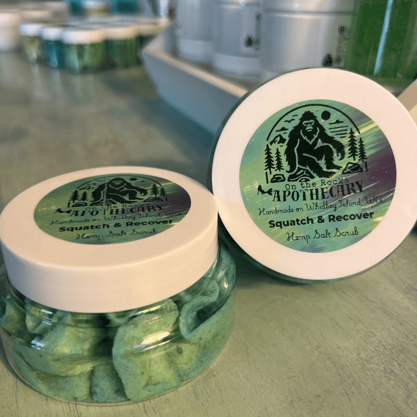 On The Rocks Apothecary Body Butter Squatch & Rescue Whipped Hemp Salt Scrub Squatch & Rescue Whipped Hemp Salt Scrub