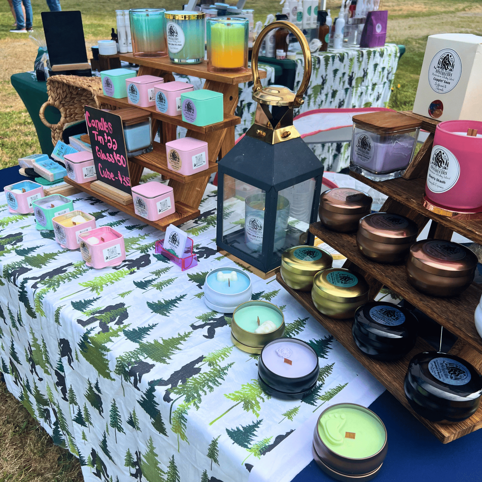 On The Rocks Apothecary candles 8oz Hand-poured Wood Wick Candles 8oz Hand-poured Wood Wick Candles