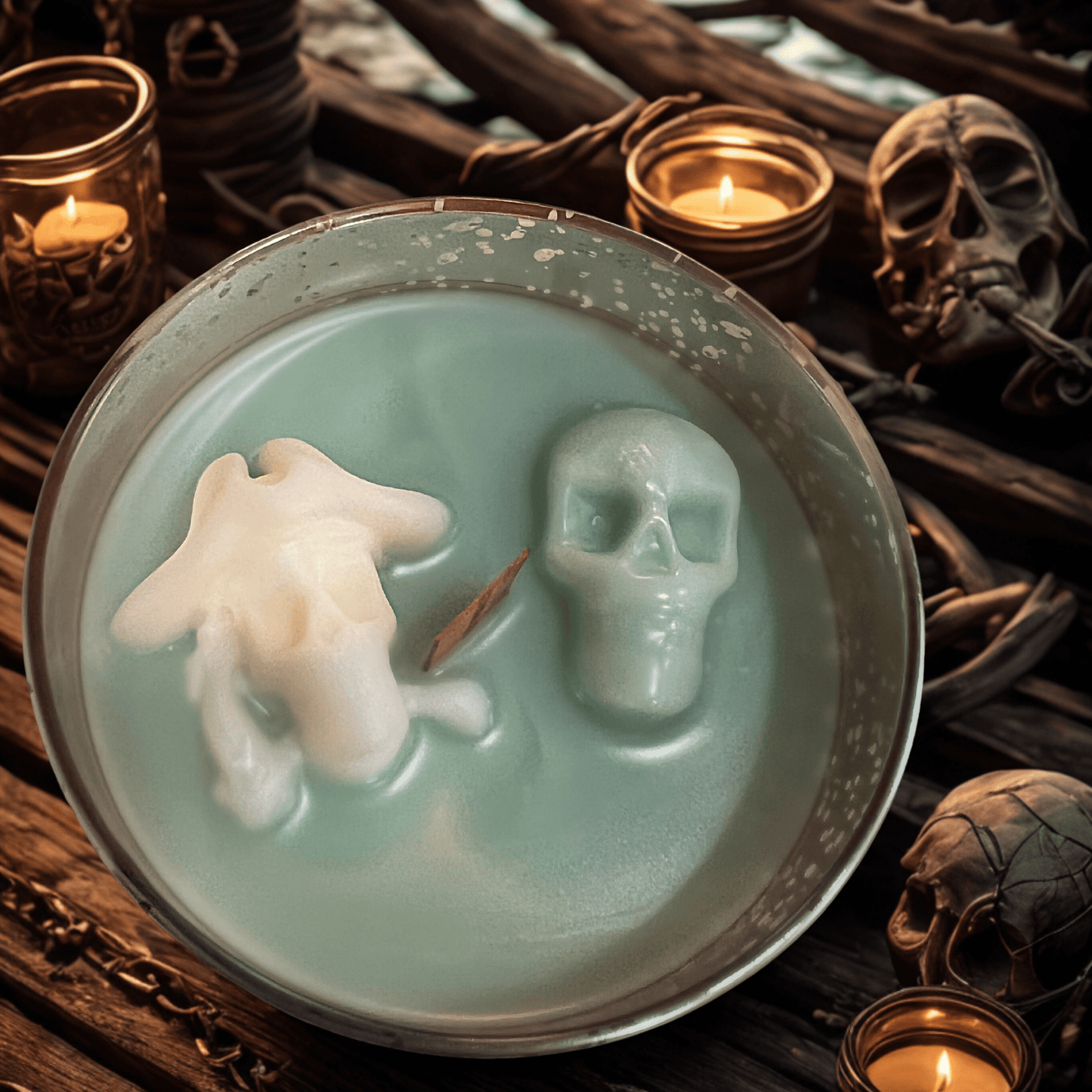 On The Rocks Apothecary candles Salty Sailor 8oz Hand-poured Wood Wick Candles 8oz Hand-poured Wood Wick Candles