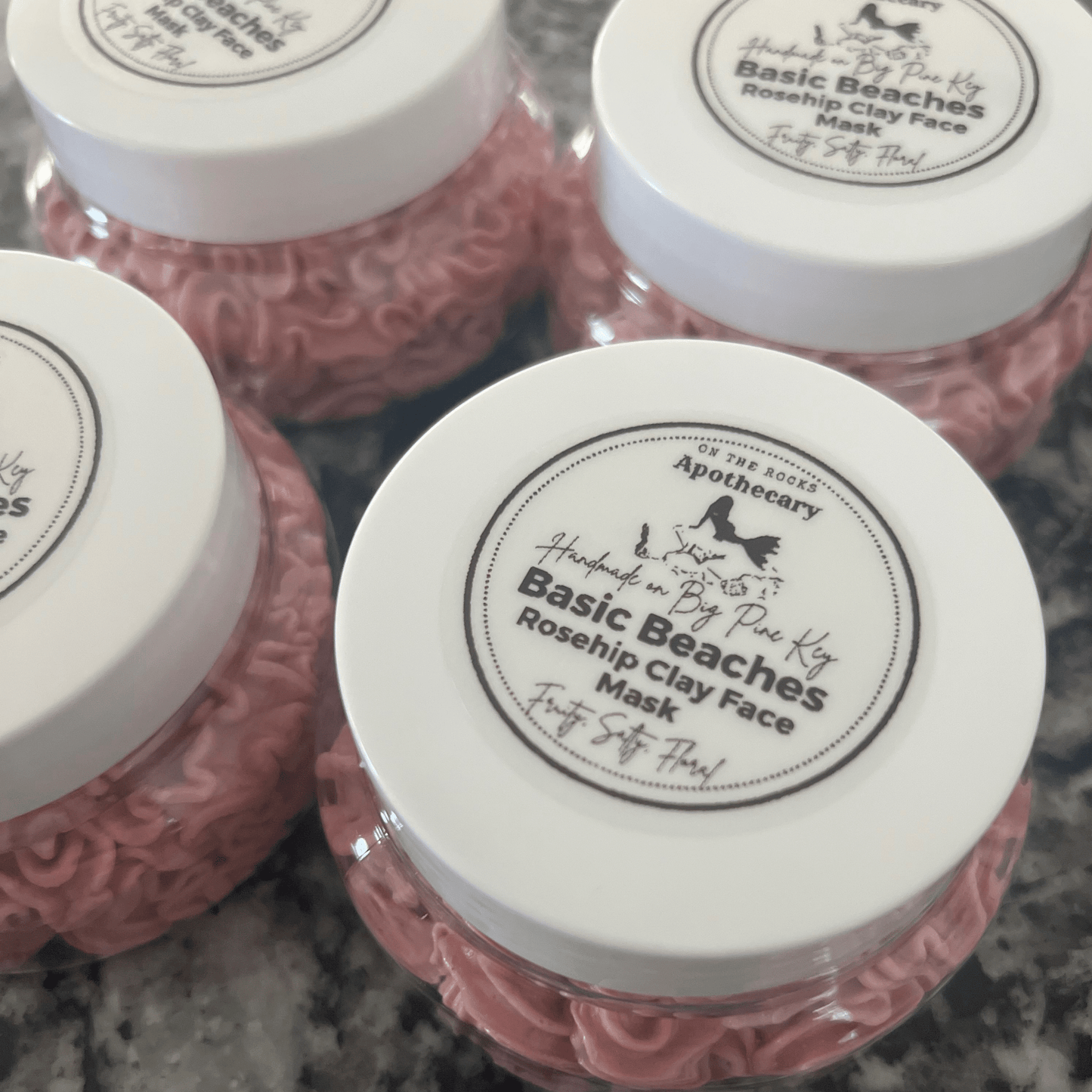 On The Rocks Apothecary Face Mask Basic Beaches Rosehip Clay Face Mask Basic Beaches Rosehip Clay Face Mask