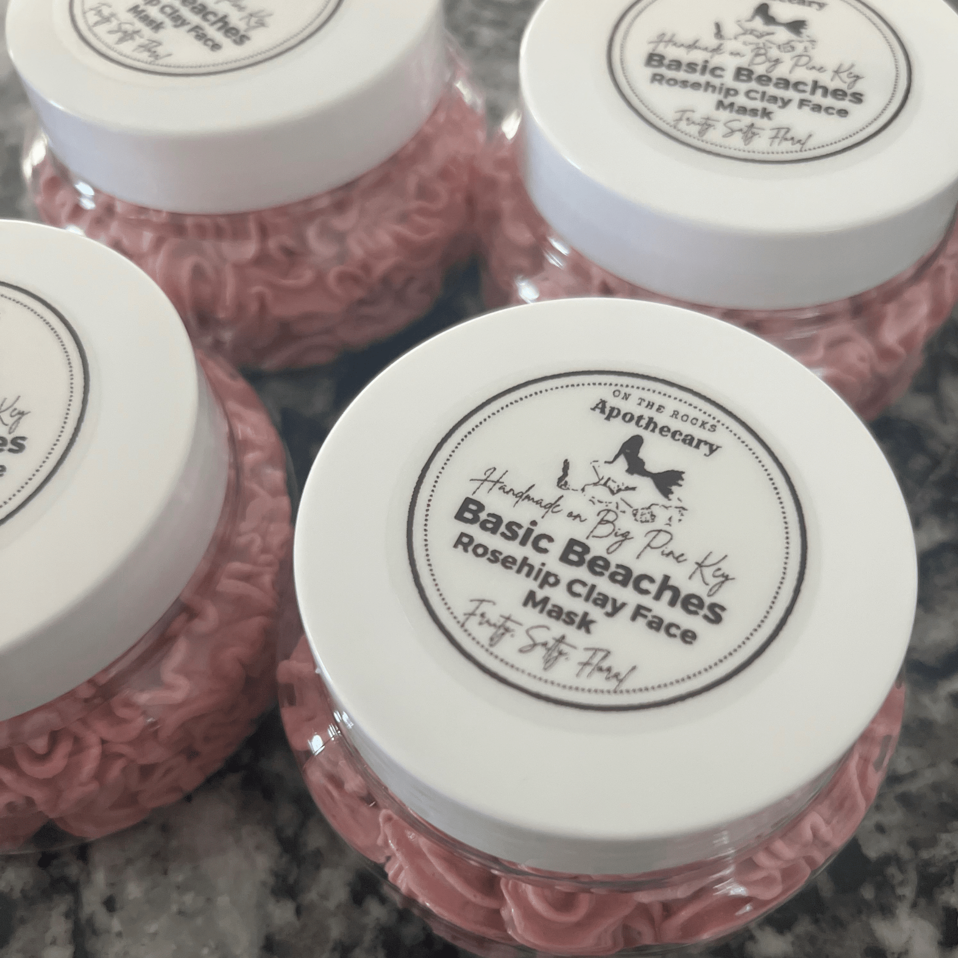 On The Rocks Apothecary Face Mask Basic Beaches Rosehip Clay Face Mask Basic Beaches Rosehip Clay Face Mask