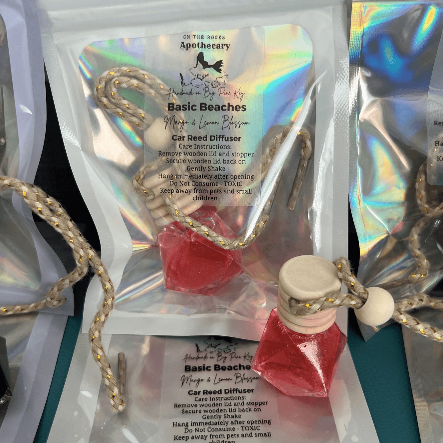 On The Rocks Apothecary Freshie Car Reed Diffusers Car Reed Diffusers