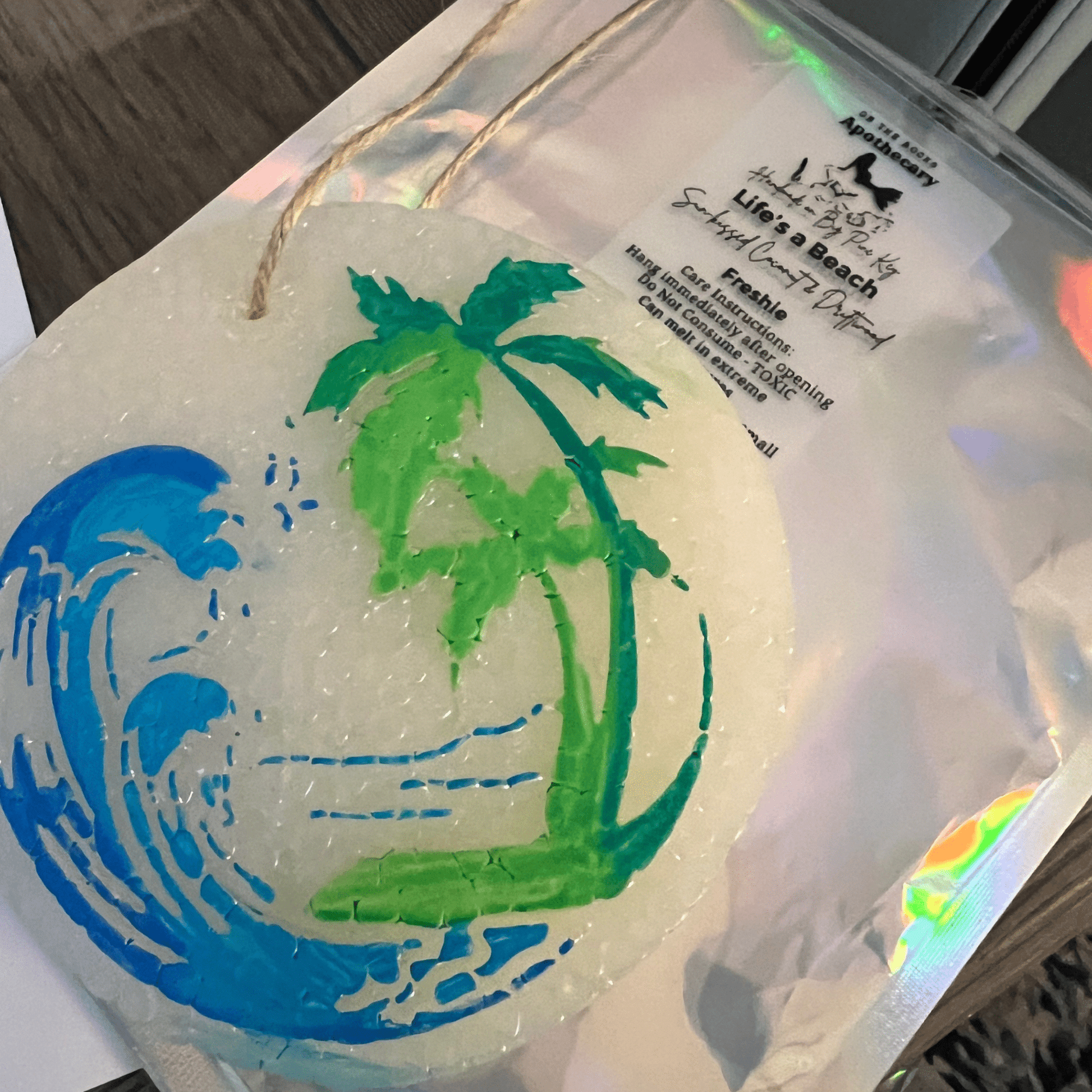 On The Rocks Apothecary Freshie Life’s a Beach / Beach scene Freshies - Car/Closet Air Fresheners Freshies - Car/Closet Air Fresheners