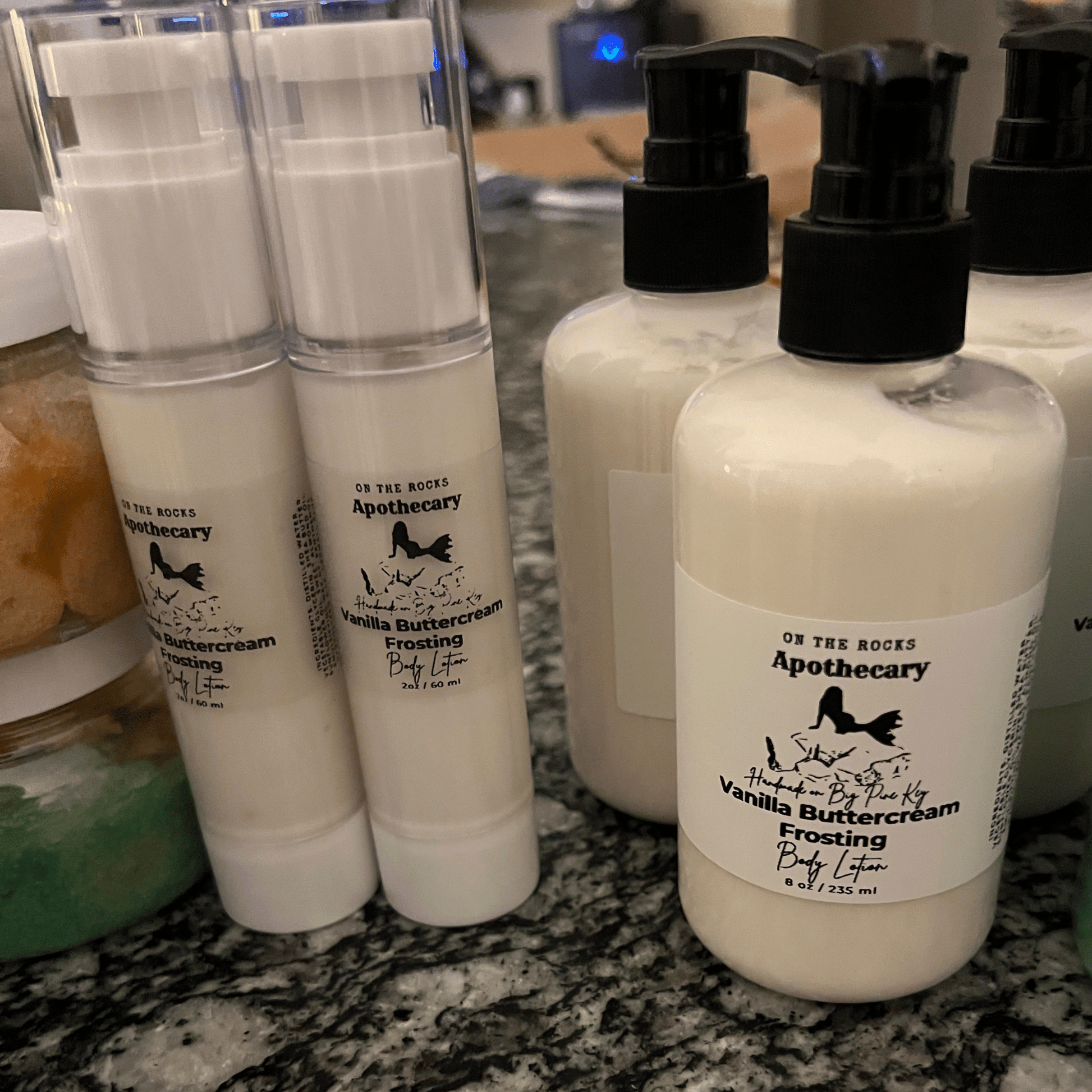 On The Rocks Apothecary Lotion Lotion - Hand Crafted Silky Moisturizing Lotion for Face, Hands, & Body Lotion - Hand Crafted Silky Moisturizing Lotion for Face, Hands, & Body