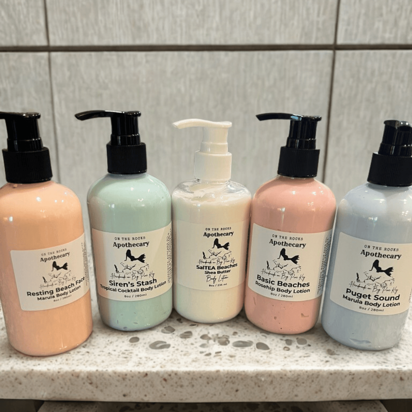 On The Rocks Apothecary Lotion Lotion - Hand Crafted Silky Moisturizing Lotion for Face, Hands, & Body Lotion - Hand Crafted Silky Moisturizing Lotion for Face, Hands, & Body