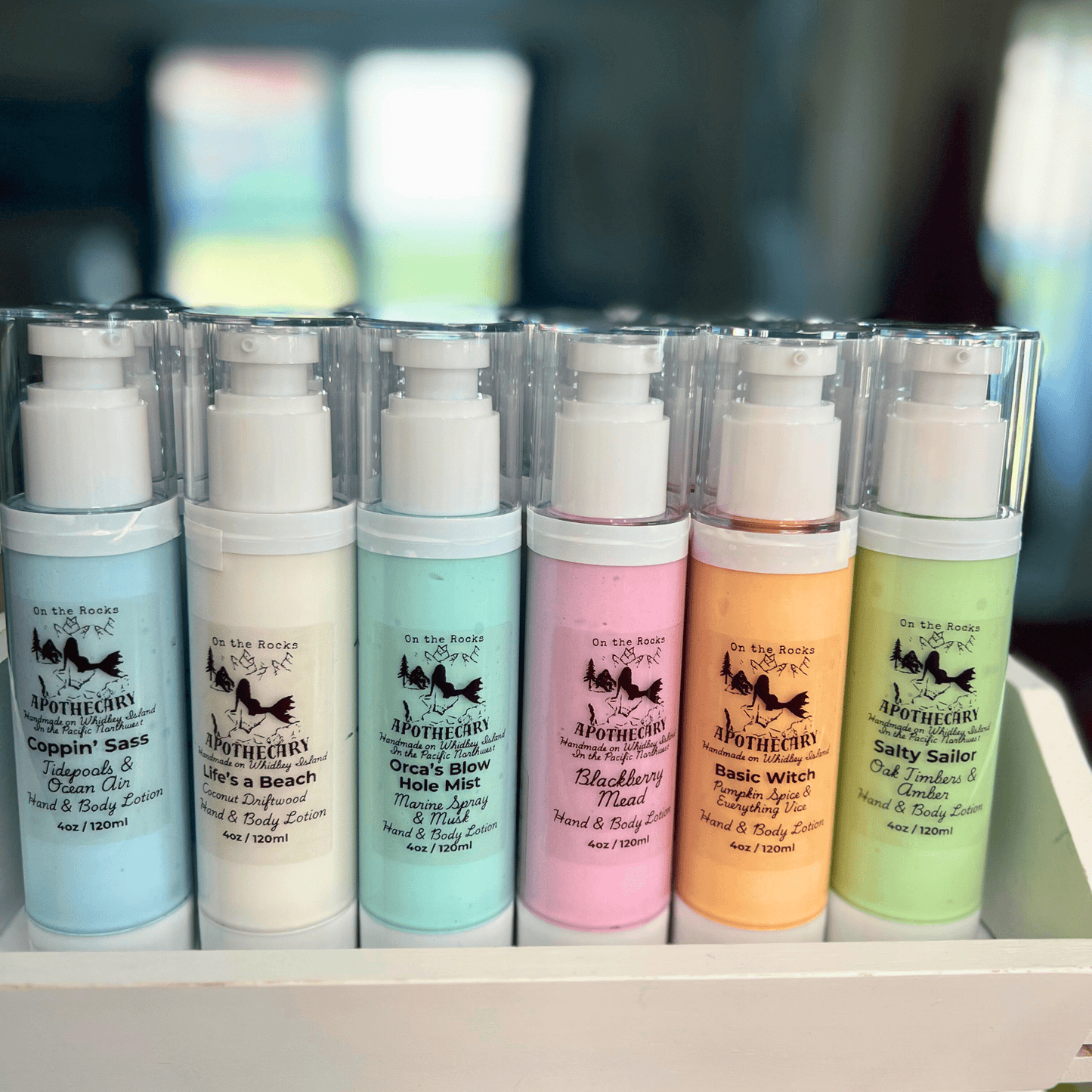 On The Rocks Apothecary Lotion Lotion - Hand Crafted Silky Moisturizing Lotion for Face, Hands, & Body Lotion - Hand Crafted Silky Moisturizing Lotion for Face, Hands, & Body