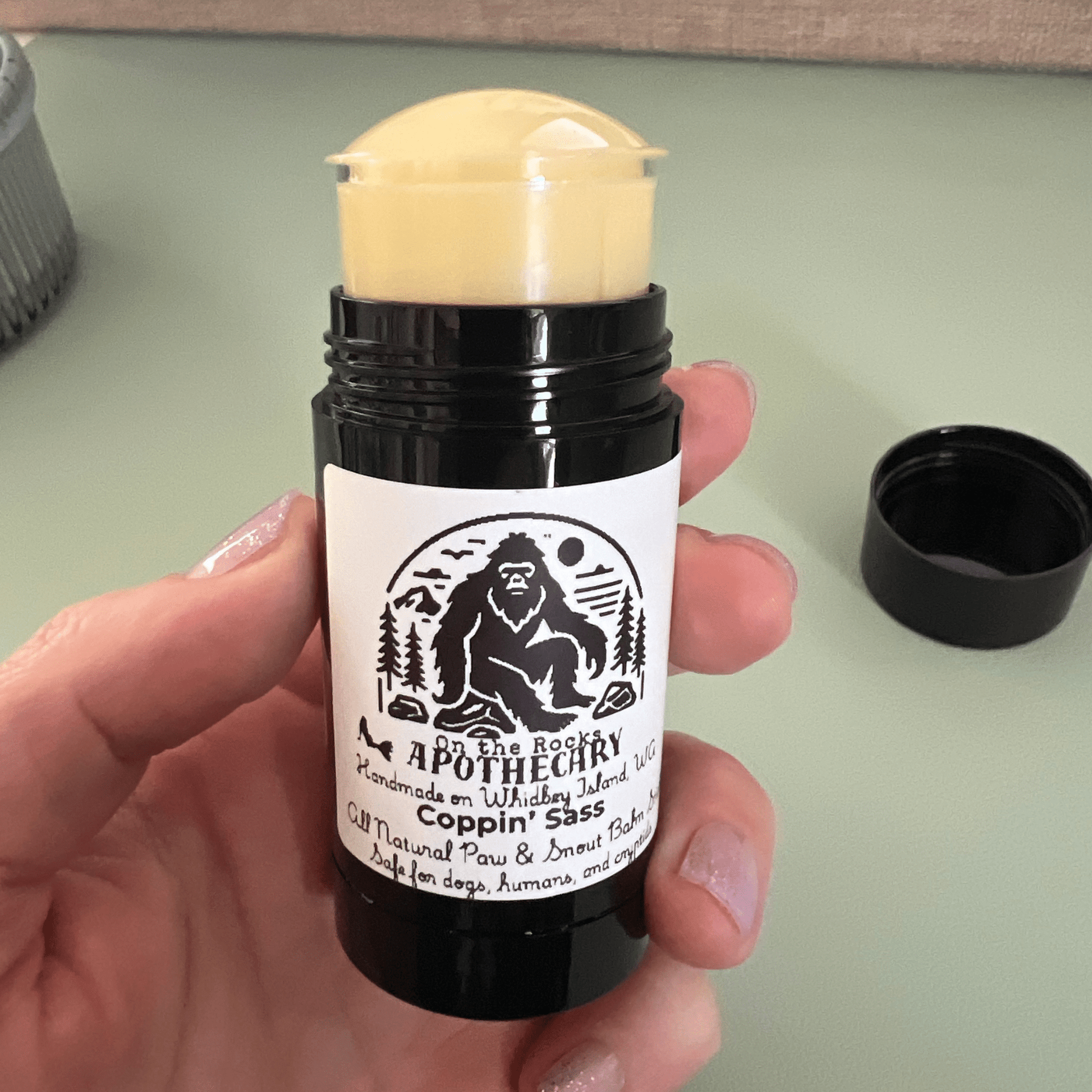On The Rocks Apothecary Pet Grooming Coppin' Sass All-Natural Paw & Snout Balm Stick Coppin' Sass All-Natural Paw & Snout Balm Stick