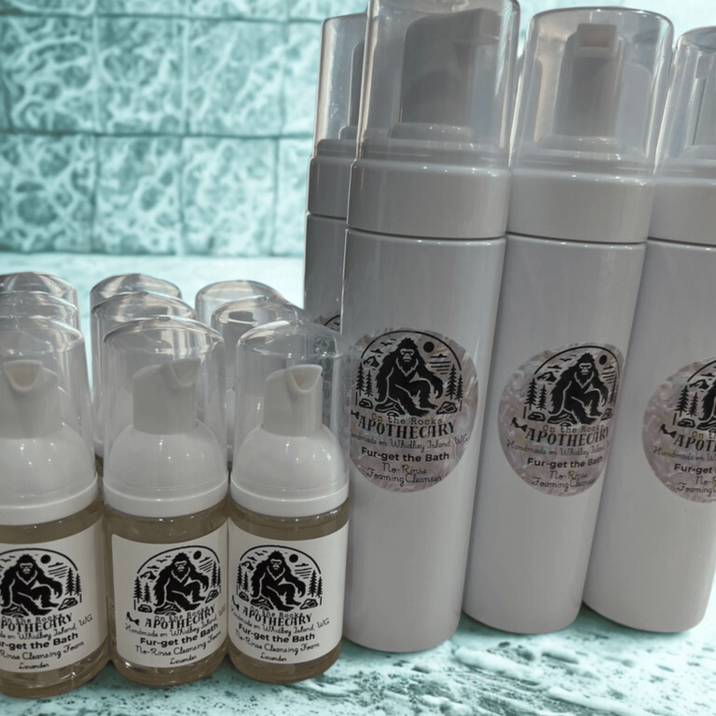 On The Rocks Apothecary Pet Grooming Fur-get the Bath - No Rinse Cleansing Foam Fur-get the Bath - No Rinse Cleansing Foam