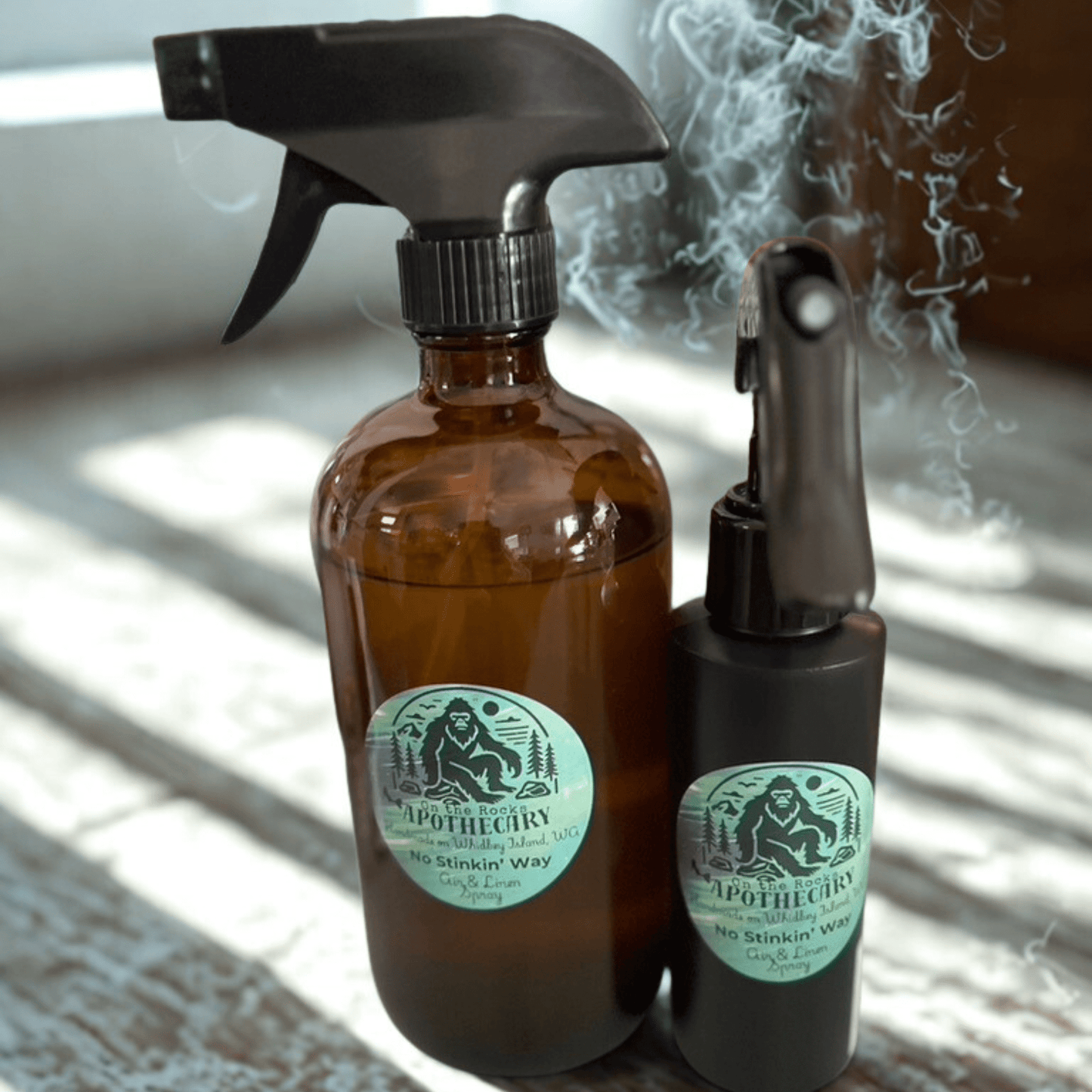 On The Rocks Apothecary Pet Grooming No Stinkin' Way - Pet-safe Air & Linen Deodorizing Spray No Stinkin' Way - Pet-safe Air & Linen Deodorizing Spray