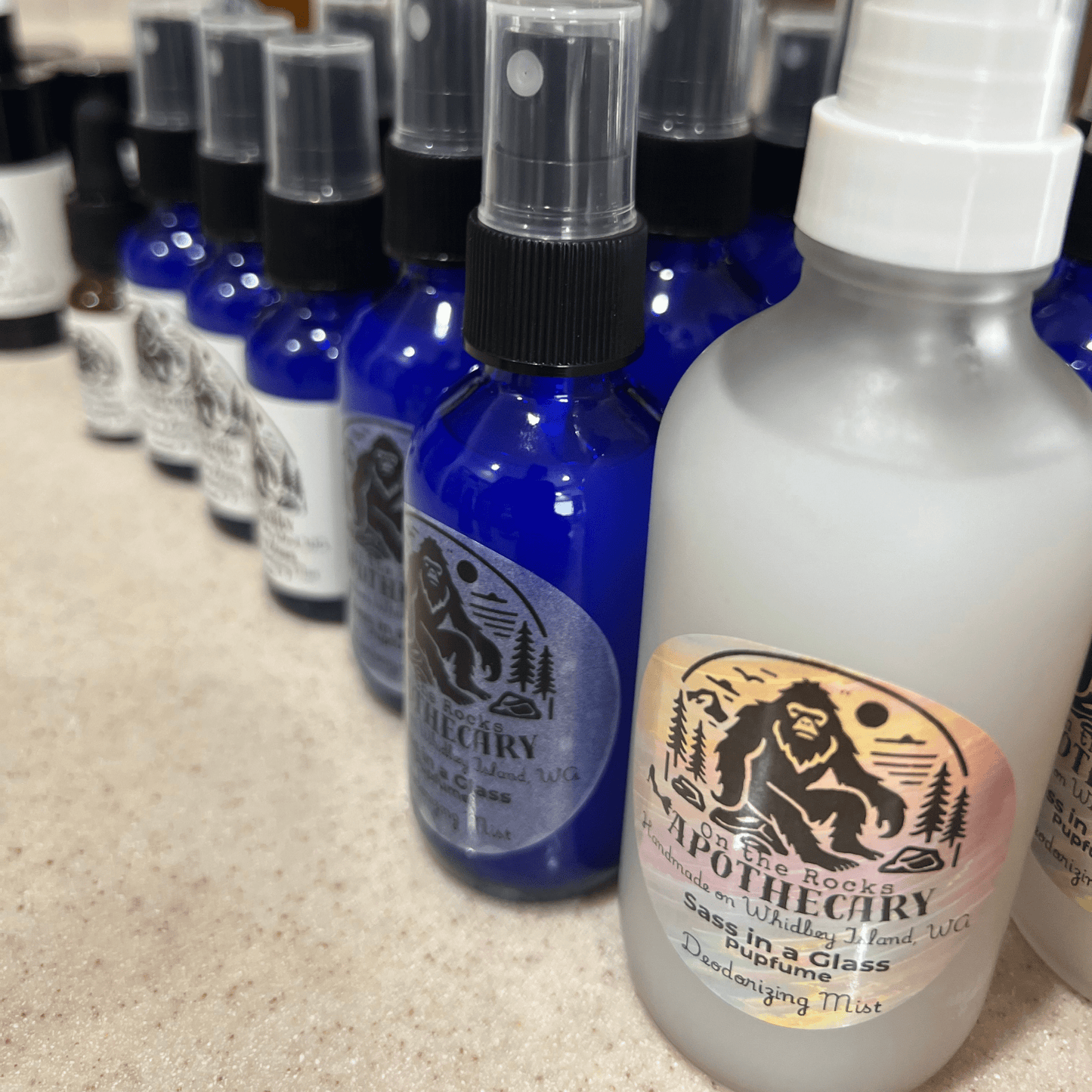 On The Rocks Apothecary Pet Grooming Sass in a Glass - PupFume Sass in a Glass - PupFume