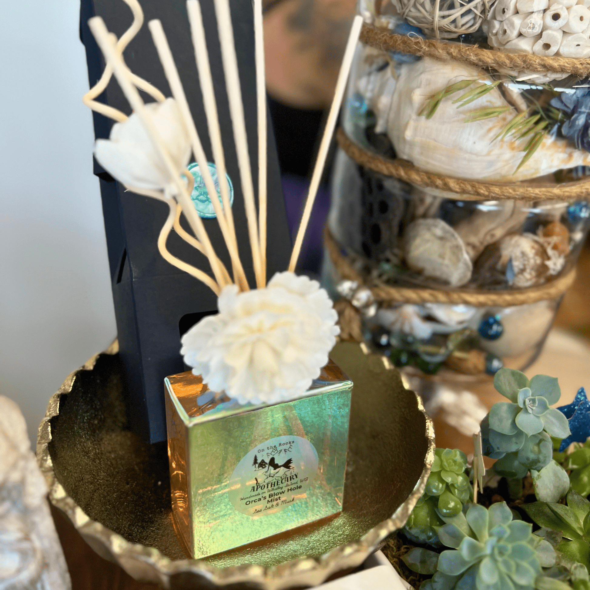 On The Rocks Apothecary reed diffuser Reed Diffusers Reed Diffusers
