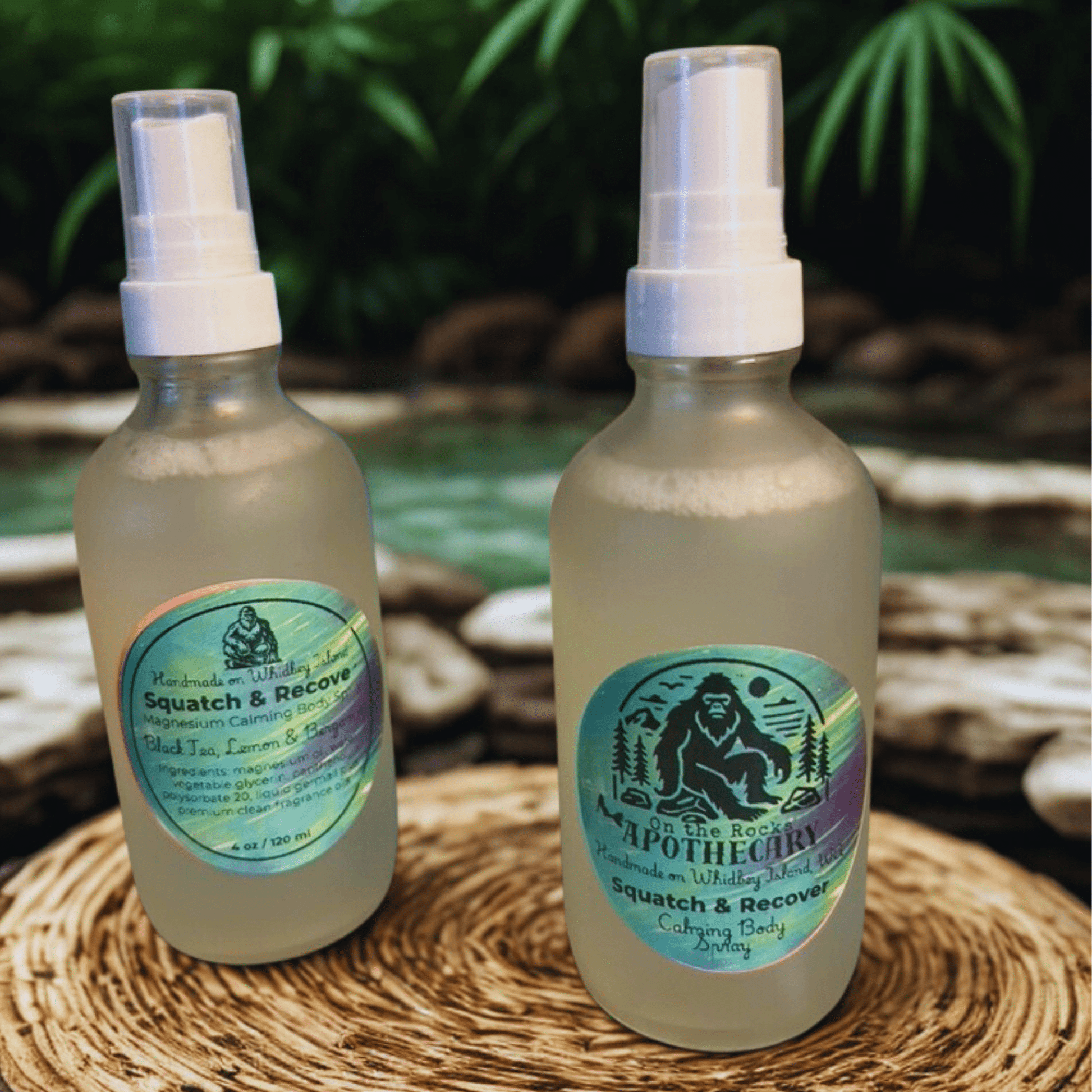 On The Rocks Apothecary spray Squatch & Rescue Magnesium Calming Body Mist Squatch & Rescue Magnesium Calming Body Mist