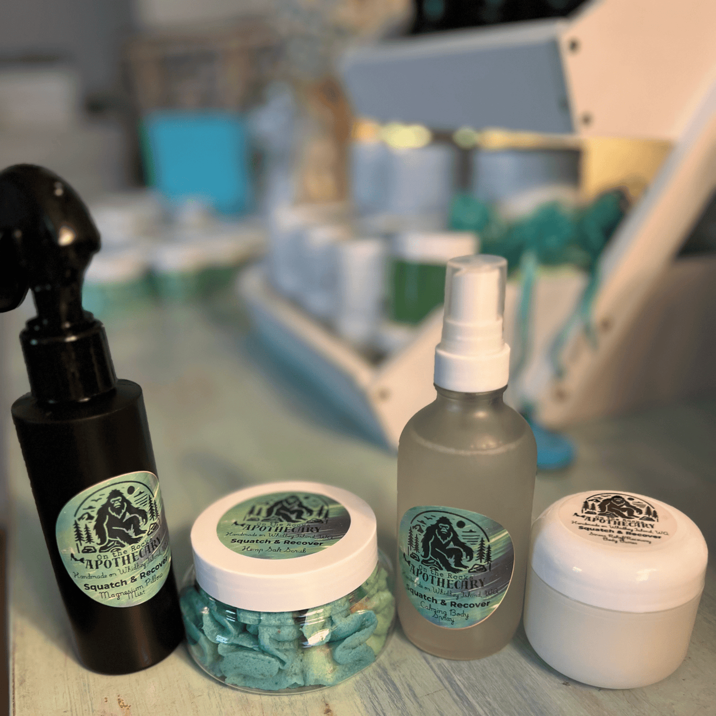 On The Rocks Apothecary spray Squatch & Rescue Magnesium Calming Body Mist Squatch & Rescue Magnesium Calming Body Mist