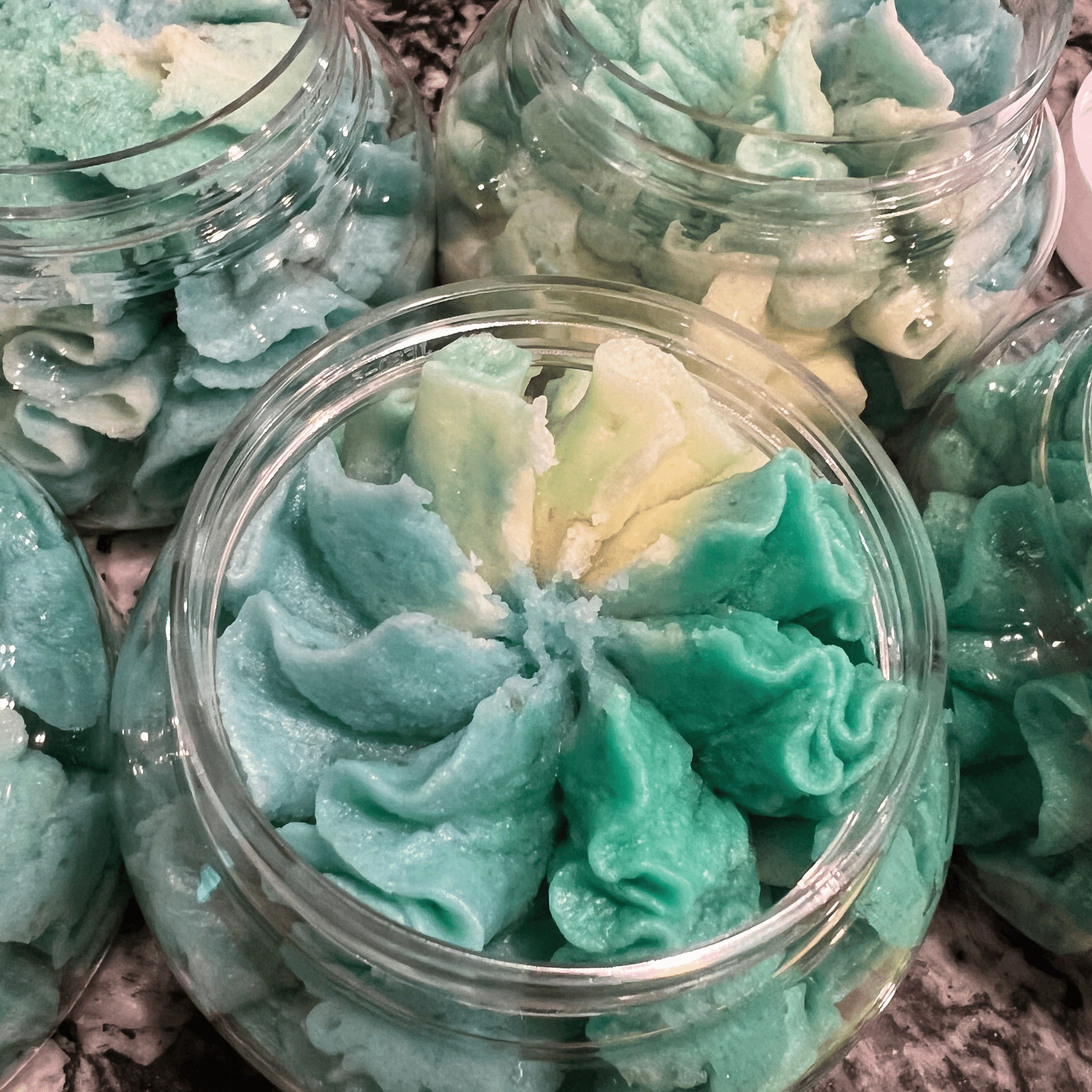 On The Rocks Apothecary Whipped Scrub Salty Beaches Scrubs - Sugar & Salt Foaming & Exfoliating Body Scrubs Scrubs - Sugar & Salt Foaming & Exfoliating Body Scrubs