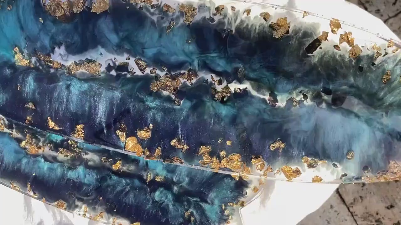 Resin Ocean Surf Board Tray