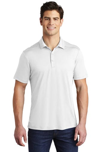 ReelSkinz S / White Mens SPF Pro Polo Shirt Mens SPF Pro Polo Shirt